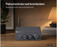 Fosi Audio Fosi Audio BT20A PRO 48V grey - Wzmacniacz audio 2.0 - 1583323 - zdjęcie 4